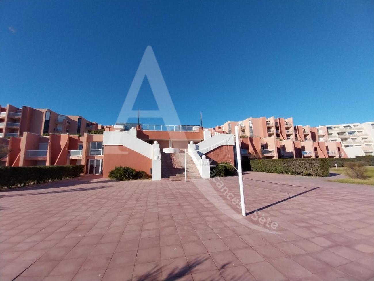 Studio Vue Mer Avec Pkg, Piscine, Tennis, Plage Direct Sete Exterior photo